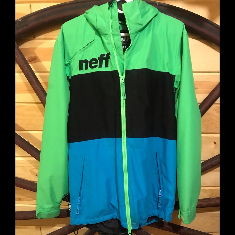 💚💙Neff 🏂Jacket💚💙 - Picture 3 of 6